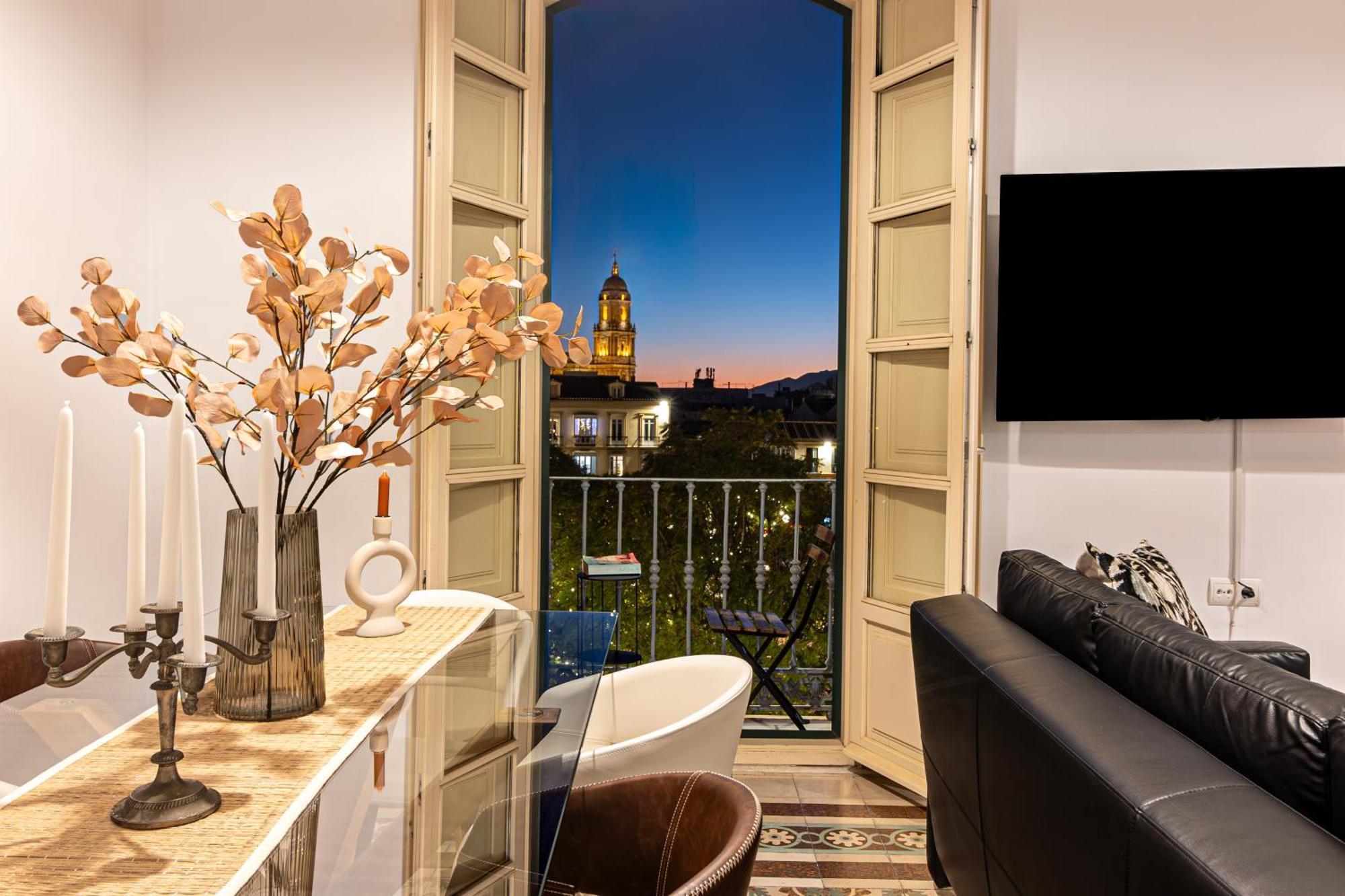Malaga Center Flat Balcony At Picasso'S Home Exteriér fotografie